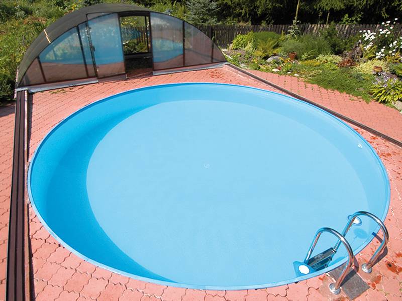 Plastový kruhový bazén 3x1,2m