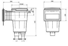 Skimmer VA, 215x160mm